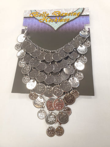 Pewter Coin Necklace