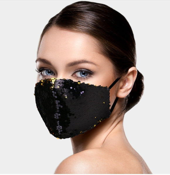 Sequin Face Mask